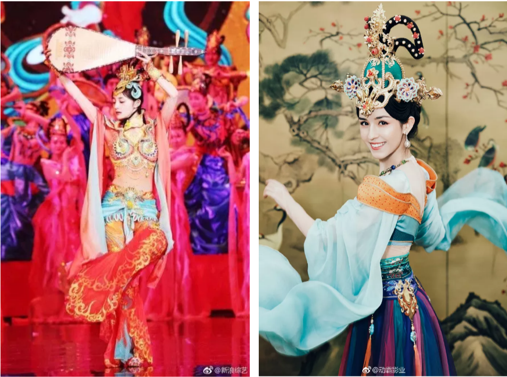 骆文博刘芳周洁琼哈妮克孜合作舞蹈,宛如仙女下凡,太美了!