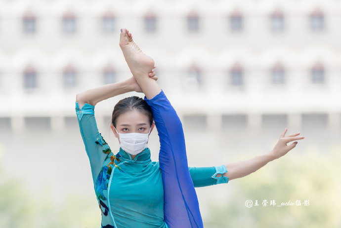 舞者人像北京舞蹈學院青年舞團舞者胡玉婷